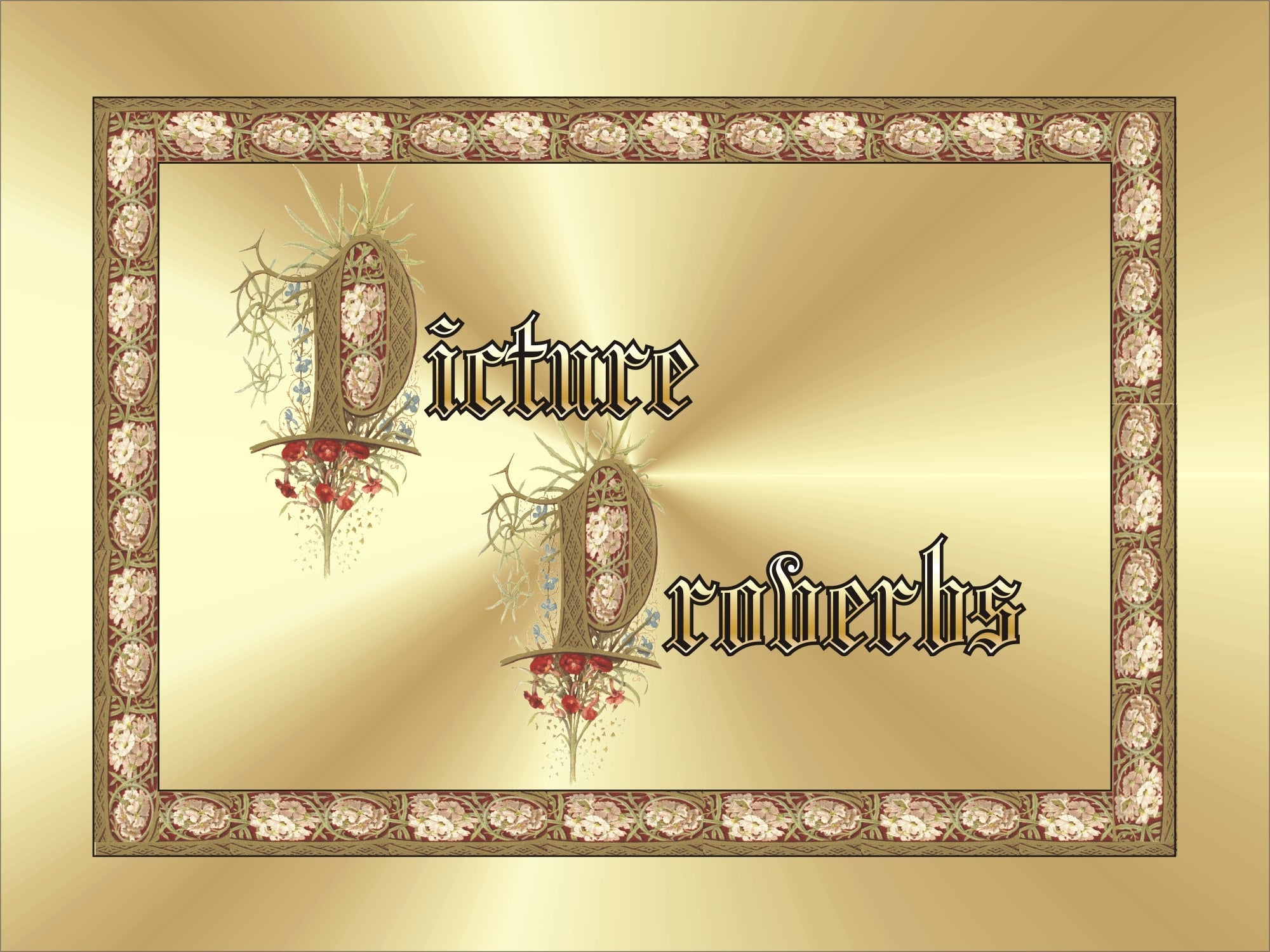 Picture Proverbs