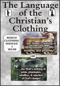 The Language of the Christians Clothing - 2